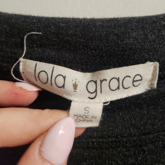 Grey Sweater Dress size S - Picture 3 of 4